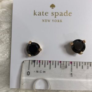 kate spade Jewelry - Kate Spade Black Stone Studs kate spade Jewelry - Kate Spade Black Stone Studs